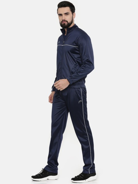 

Proline Active Men Navy Blue Solid Straight-Fit Tracksuit