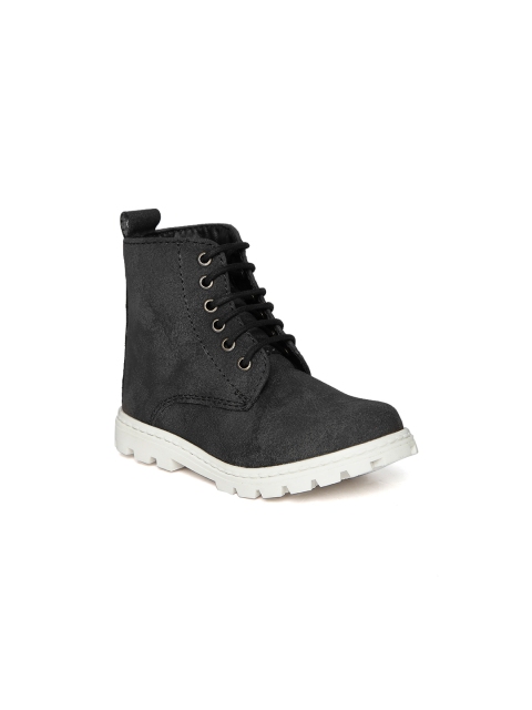 

Arden by Knotty Derby Kids Black Finnigan Derby Boots