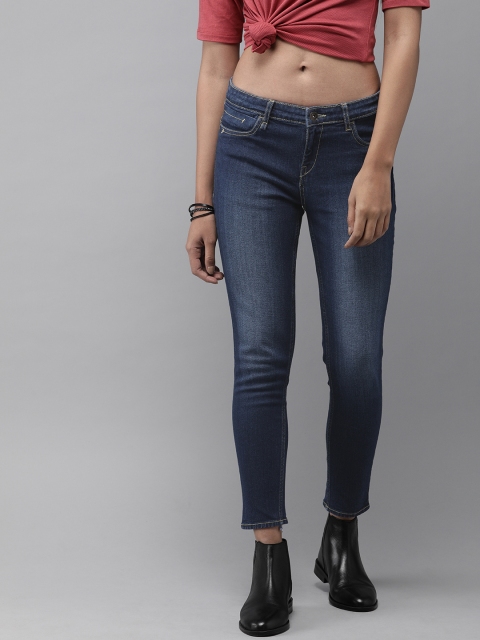 

Roadster Women Blue Regular Fit Mid-Rise Clean Look Jeans