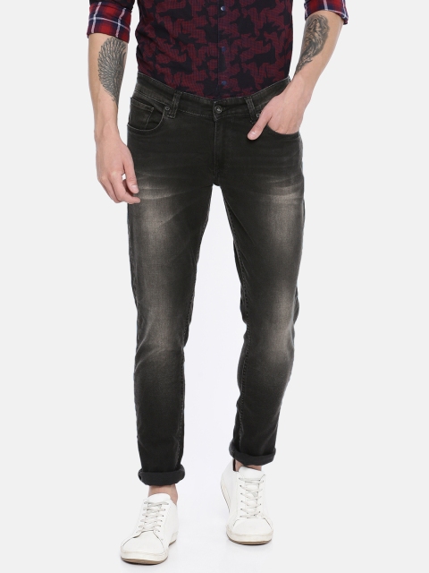 

SPYKAR Men Black Ultra Slim Skinny Fit Low-Rise Clean Look Stretchable Jeans