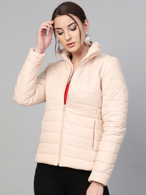 

MABISH by Sonal Jain Women Beige Solid Lightweight Puffer Jacket