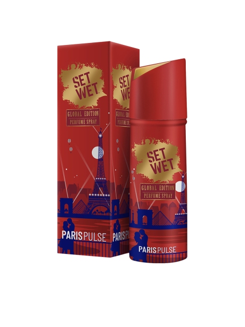

Set Wet Men Global Edition Paris Pulse Perfume Spray 120 ml, Red