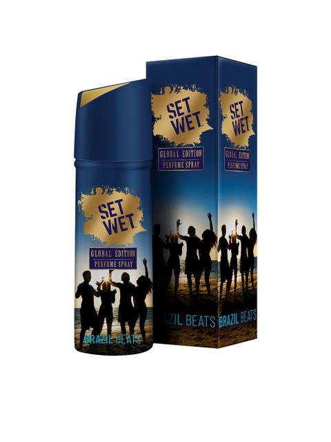 

Set Wet Men Global Edition Brazil Beats Perfume Spray 120 ml, Blue