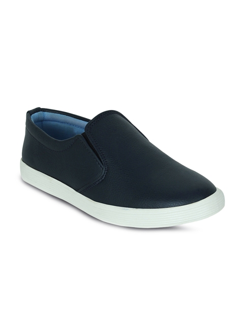

Get Glamr Men Navy Canvas Shoes, Navy blue