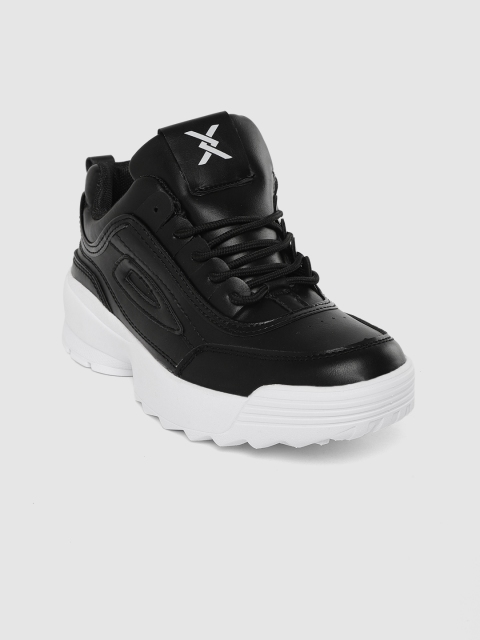 

Carlton London sports Women Black Solid Running Shoes