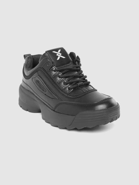 

Carlton London sports Women Black Solid Running Shoes