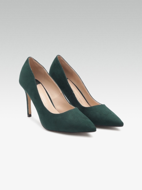 

DOROTHY PERKINS Women Green Solid Pumps