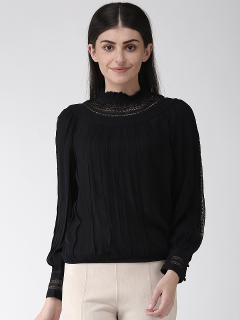 

Marks & Spencer Women Black Solid Top
