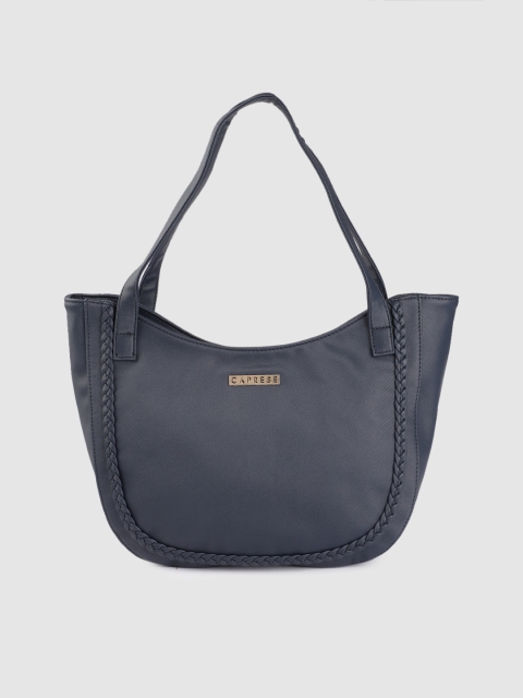 

Caprese Blue Solid Shoulder Bag