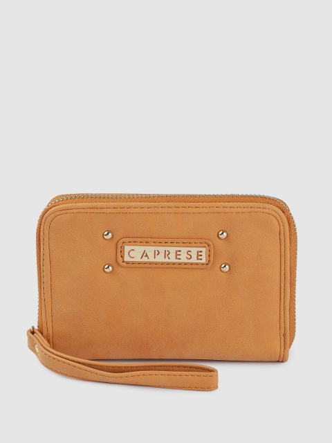 

Caprese Women Yellow Solid NILE Zip Around Wallet