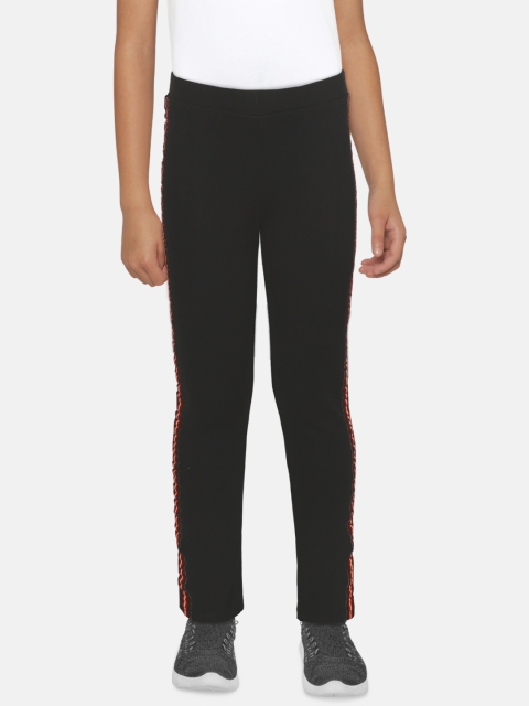 

Lee Cooper Girls Black Solid Treggings
