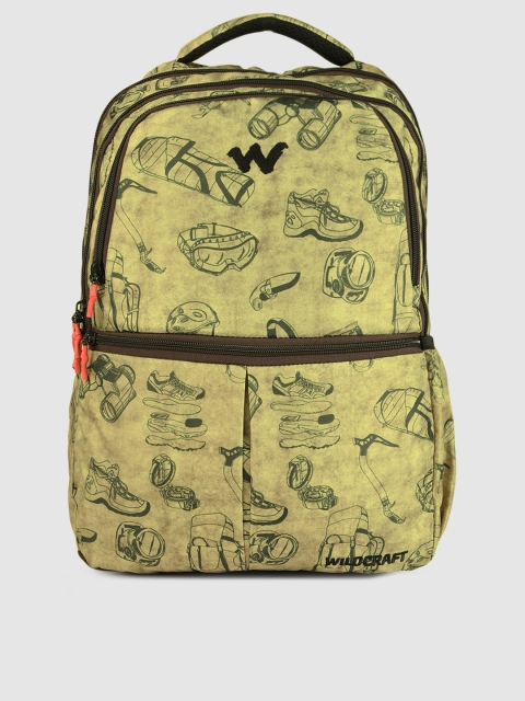 

Wildcraft Unisex Green Graphic Backpack