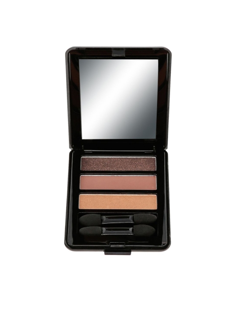 

ELEANOR Trio Powder Eye Shadow - E01 Amber 4.5gm, Brown