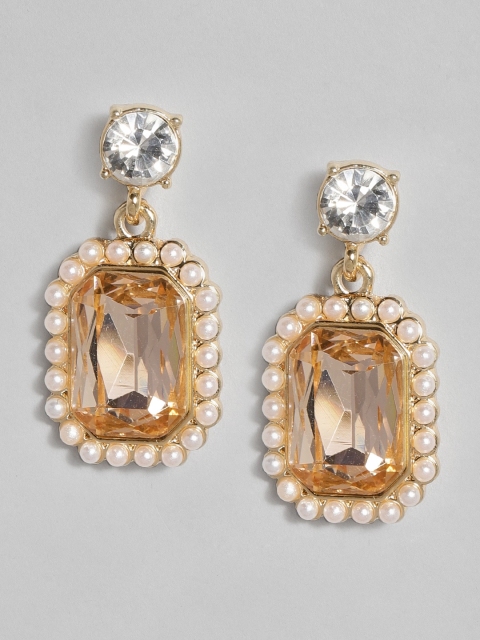 

Accessorize Gold-Toned Geometric Drop Earrings