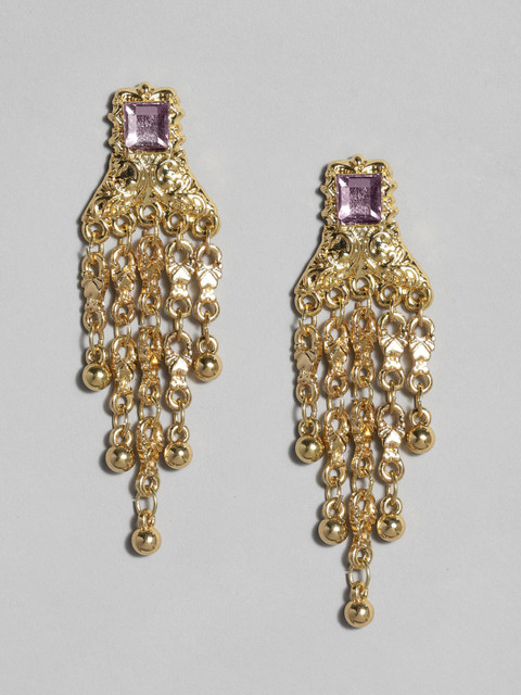 

Accessorize Gold-Toned Classic Drop Earrings