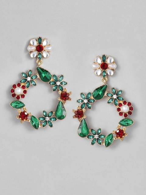 

Accessorize Green Classic Drop Earrings