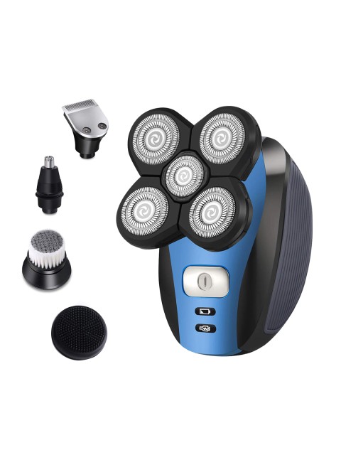 

Rozia Men Black 5 in 1 Grooming Kit Rechargeable Beard Trimmer