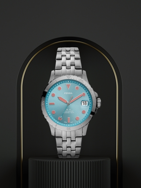 

Fossil Women Silver-Toned Analogue Watch ES4742
