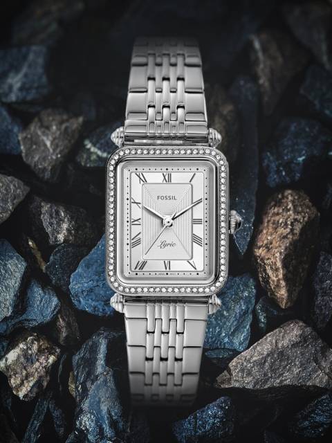 

Fossil Women Silver-Toned Analogue Watch ES4721