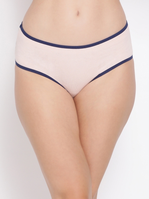 

Clovia Women Pink Printed Mid-Rise Hipster Briefs PN3363E223XL