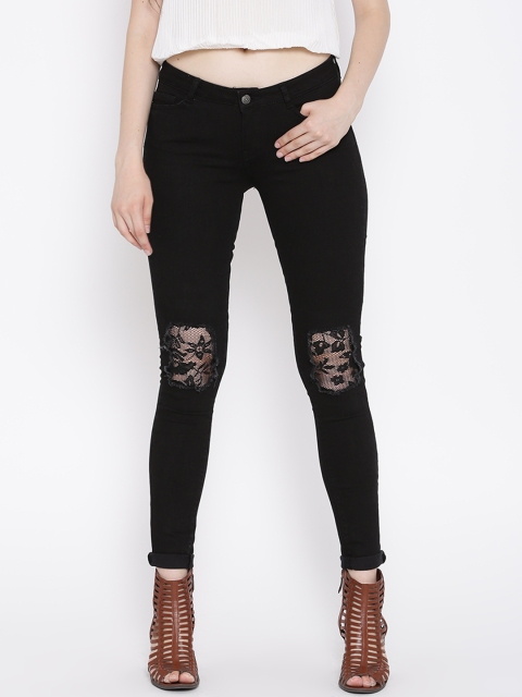 

Vero Moda Black Distressed Jeans