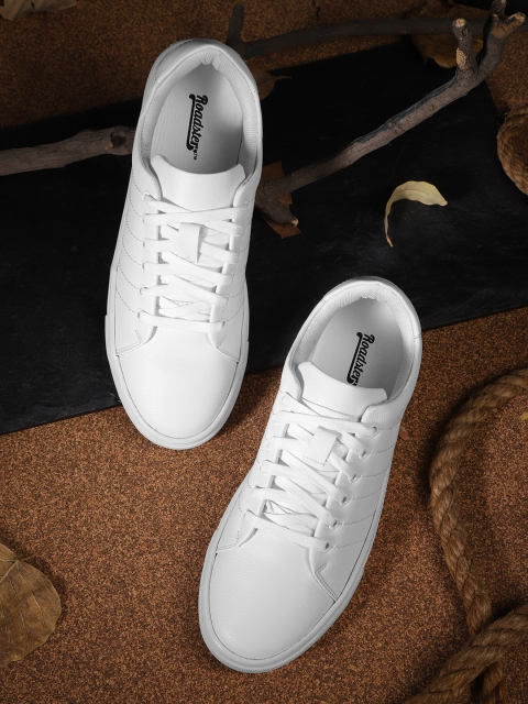 

The Roadster Lifestyle Co Men White Sneakers