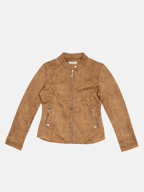 

Fort Collins Women Khaki Solid Lightweight Tailored Jacket