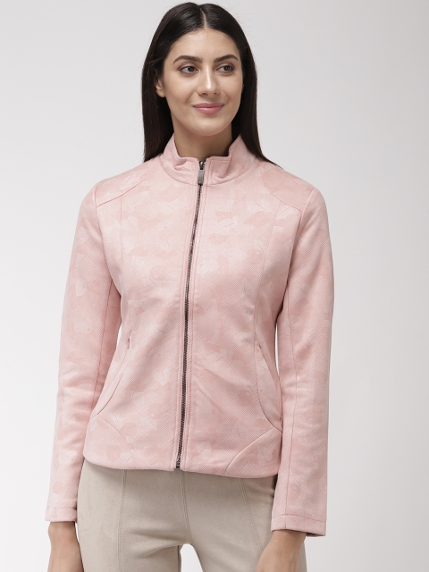 

Fort Collins Women Pink Printed Tailored Jacket