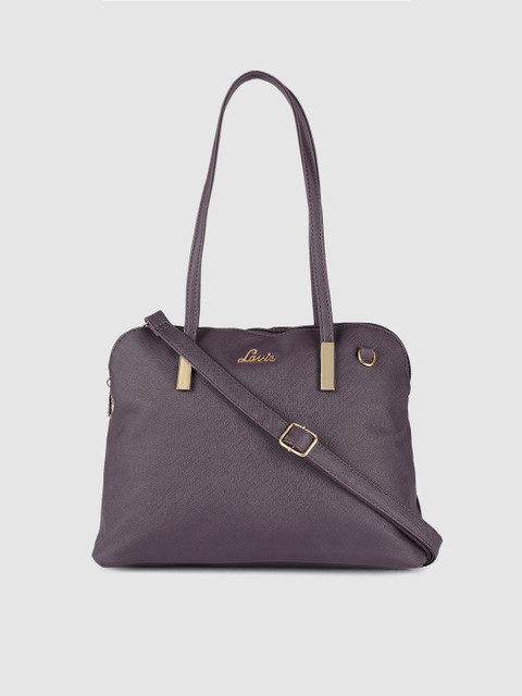 

Lavie Purple Solid Shoulder Bag