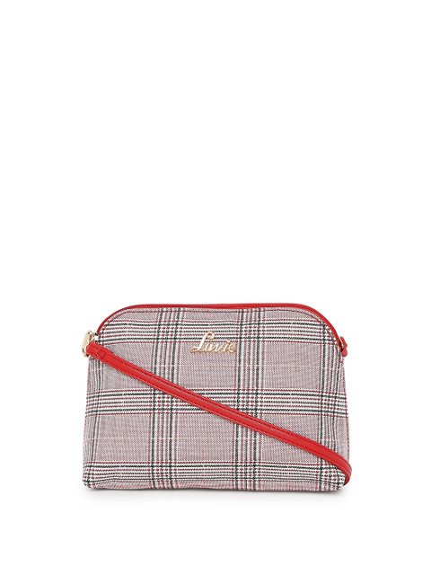 

Lavie Red Checked Sling Bag
