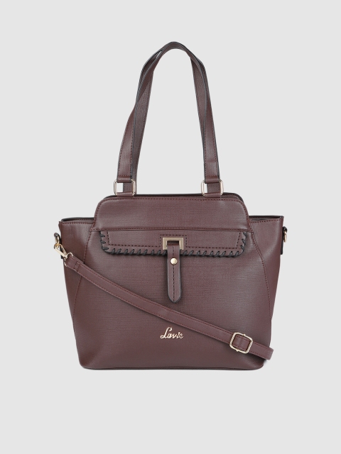 

Lavie Brown Solid Shoulder Bag