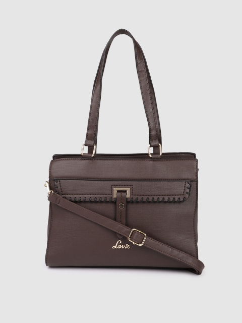 

Lavie Brown Solid Shoulder Bag