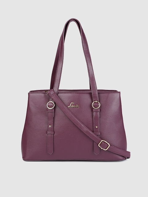 

Lavie Purple Solid Shoulder Bag