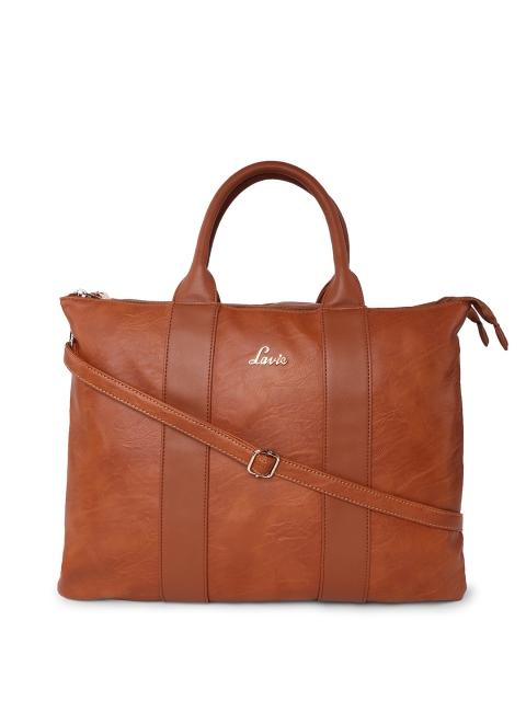 

Lavie Tan Brown Solid Handheld Bag