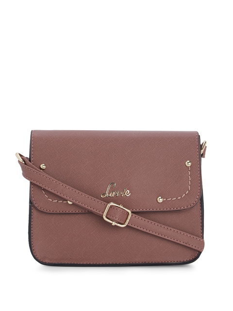 

Lavie Mauve Solid Sling Bag