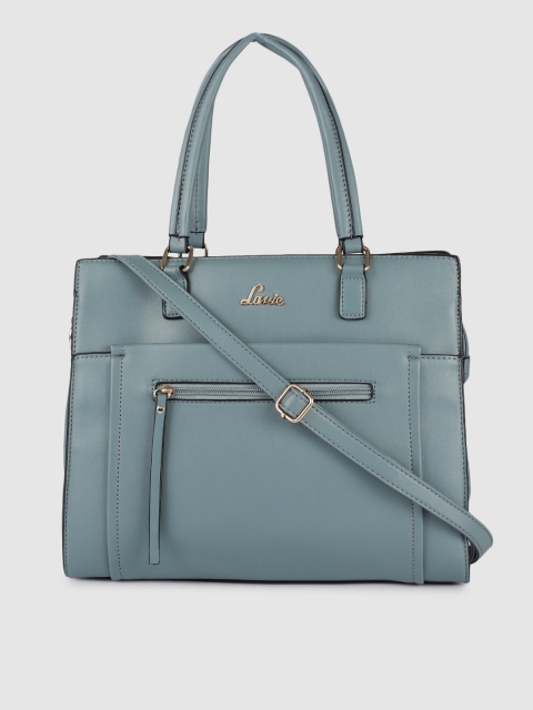 

Lavie Blue Solid Shoulder Bag