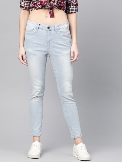 

Roadster Women Blue Regular Fit Mid-Rise Clean Look Jeans