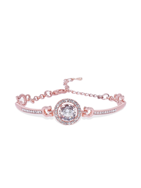 

OOMPH Rose Gold & White Solitaire Bracelet