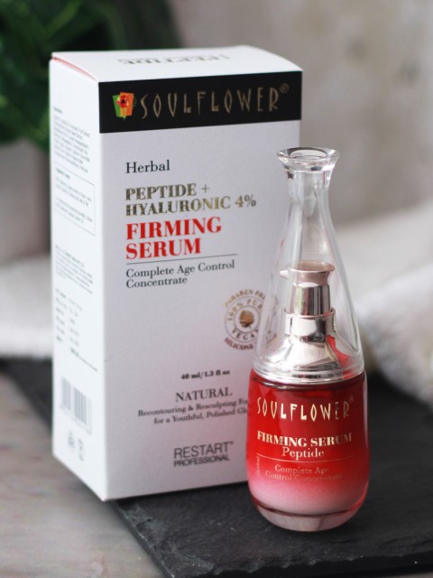

Soulflower Unisex Peptide Hyaluronic Firming Sustainable Serum Complete Age Control Concentrate 40ml, Na
