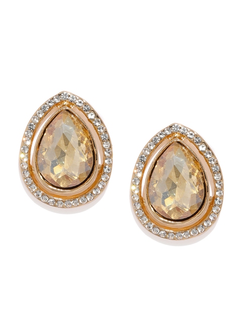 

Tipsyfly Gold-Toned Contemporary Studs