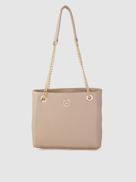 

Lino Perros Beige Solid Shoulder Bag