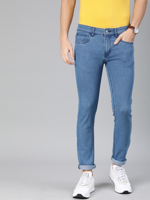 

Metronaut Men Blue Skinny Fit Mid-Rise Clean Look Stretchable Jeans
