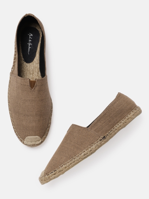

Mast & Harbour Men Brown Espadrilles