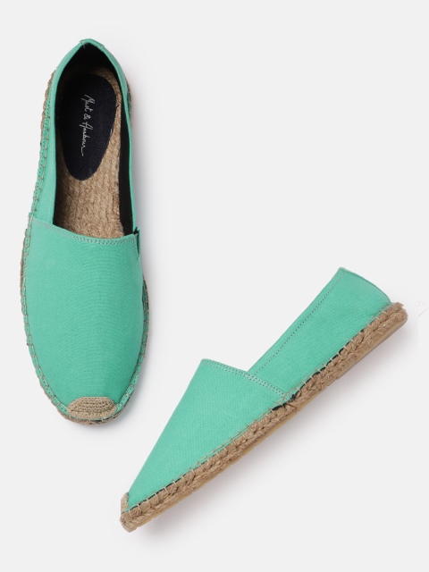

Mast & Harbour Men Sea Green Espadrilles