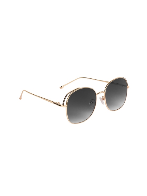 

Voyage Unisex Square Sunglasses 2023MG3066, Black