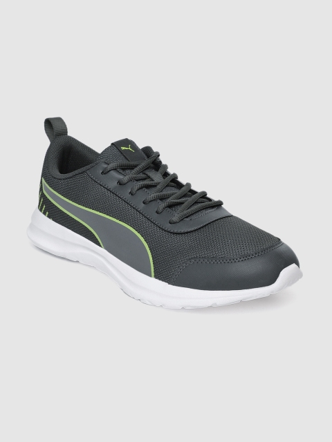 

Puma Men Grey Beam IDP Running Shoes