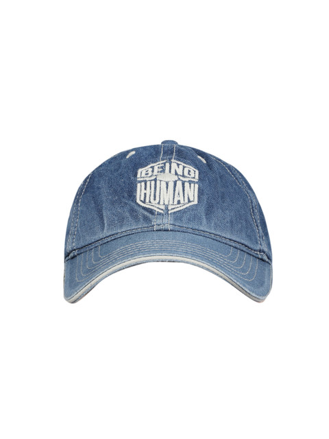 

Being Human Men Blue Embroidered Baseball Cap