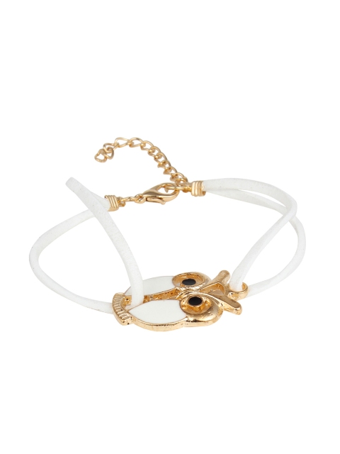 

Shining Diva Fashion White Bracelet