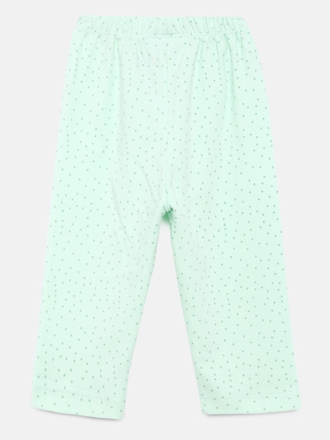 

Aomi Infants Green Printed Leggings