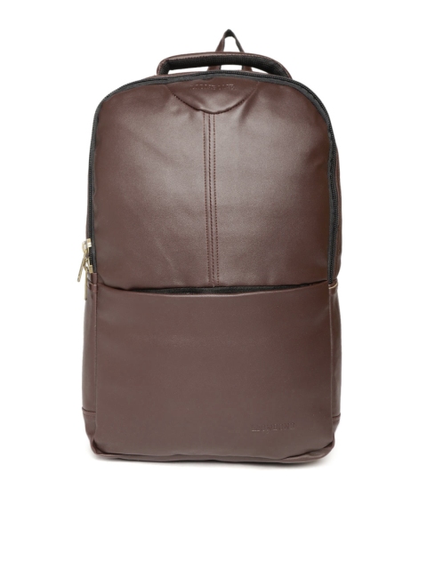 

LIONBONE Unisex Brown Solid Laptop Backpack